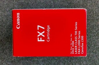 CANON originální toner černý FX-7 - nový - 3
