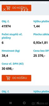 PODESTOVÝ ŽEBŘIK ZARGES - 3