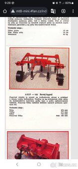 Malotraktor mt8 070/075 - 3