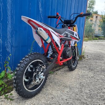 MOTOCYKEL MINICROSS APAQ 49CC 2T červený - 3