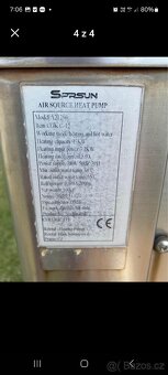 Tepelné čerpadlo Sprsun CGK-C12 - 3