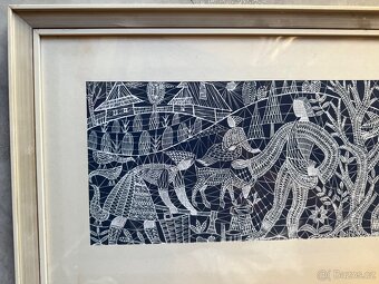 Obraz Karel Langer motiv Valašský život - 3