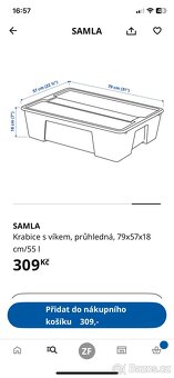 Úložný box IKEA Samla - 3