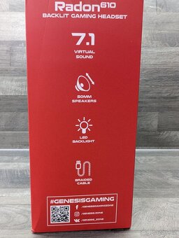 NOVÁ Herní sluchátka Genesis Radon 610 (7.1 Virtual) - 3