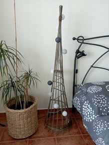 Proutěný dekorační kužel - 3