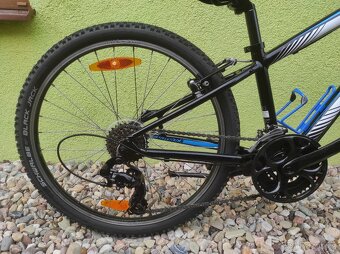 Značkové dětské kolo SPECIALIZED 24" (černá/modrá) - 3