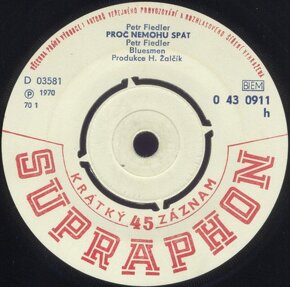 The Bluesmen – Proč Nemohu Spát / The House Full Of Blues - 3