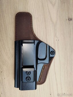 Kydexové pouzdro Glock 19 19x 44 45 23 32 gen 3-5 Levé - 3
