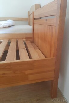 DĚTSKÁ ROSTOUCÍ POSTÝLKA IKEA + ROŠT A MATRACE - 3