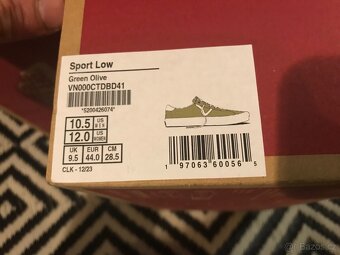 Vans sport Low Green Olive 44 NEW - 3