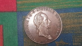 Stříbrný TOLAR František II. (I.) 1826 A - 3