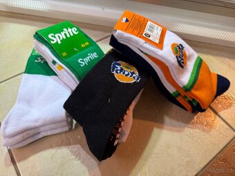 Ponožky FANTA/SPRITE 3 páry N.O.V.É. - 3