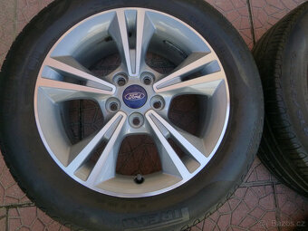 Letní sada alu disky - originál Ford 5x108 7Jx16 ET50 TPMS - 3