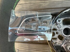 Audi sportovy volant alcantara zeleny RS3 RSQ3 RS4 RS5 - 3