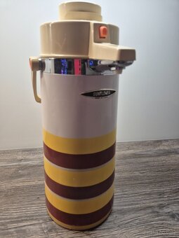 Retro termoska s pumpičkou - 3