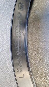 BMW X3 E83 Lem blatníku levý 51713405817 - 3
