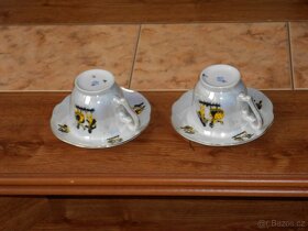 Čajová i kávová porcelán. souprava - 6ks - 3