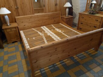 KOMPLETNÍ CELODŘEVĚNÁ LOŽNICE NORA - 3