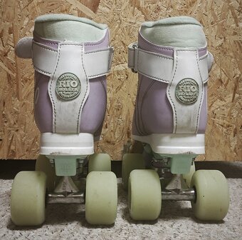 Rio roller- milkshake Mint berry- trekové brusle - 3