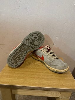 Nike Dunk Low '85 Athletic Dept – University Red / Grey – V - 3