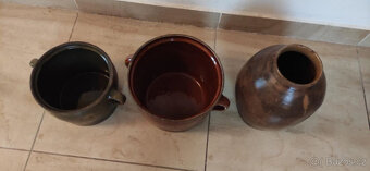 Stará hliněná váza - 3