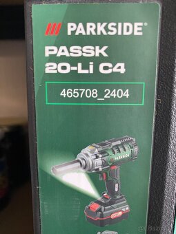 Parkside utahovák - 3