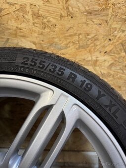 Originál Audi - R19, 5x112 + Barum 255/35 R19 pneu letní 90% - 3