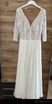 Luxusní svatební boho šaty - 3