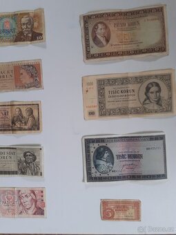Prodám československé bankovky - 3