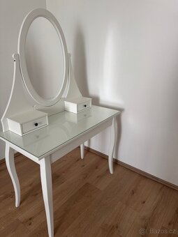 Toaletní stolek se zrcadlem zn. Ikea Hemnes - 3