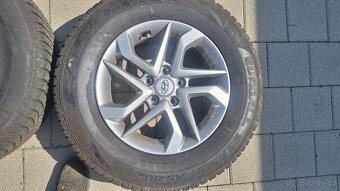 Alu kola Hyundai 16" 5x114,3 pneu 215/70 R16 6-7mm Ix35 - 3
