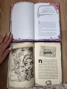 Knihy pro holky Monster High a Ever After High. - 3