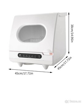 Myčka nádobí, 800 W, mini myčka - 3