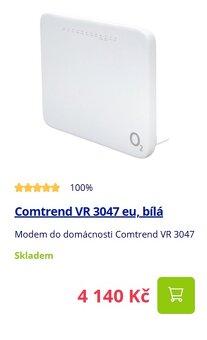 Modem Comtrend VR-3047eu, nový - 3