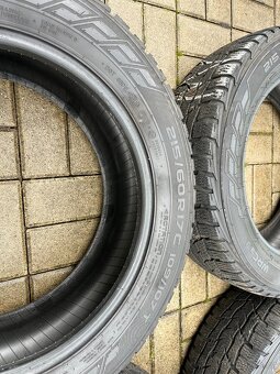 4x zimní pneu Nokian 215/60/17C, vzorek 90% - 3