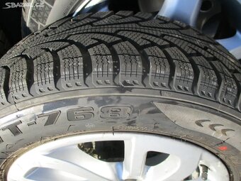 ALU kola RENAULT 6,5x16ET47, zim pneu 205/60 R16 - 3