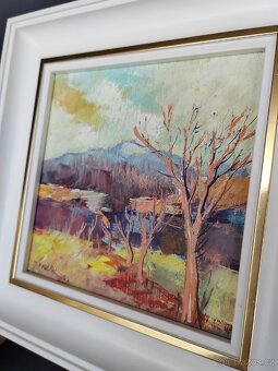 Originální olejomalba krajiny od Jana Dvořáka - 3