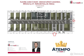K prodeji, zateplená dřevostavba (ubytovací zařízení) s poze - 3