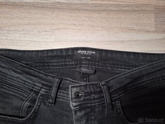 Pánské rifle  slim/fit zn. House vel. 31/32 - 3