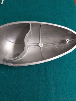 Jawa 350 pravé víko motoru s nápisem Jawa - 3