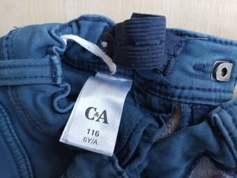 Dětské džíny velikost 116 - 3