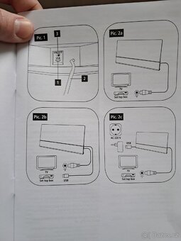 Pokojová anténa Hama - 3