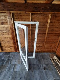 Dřevěné balkonové dveře - 3