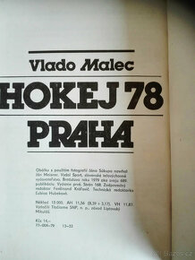 Hokej 78, 1979 - PRAHA - Vlado Malec - 3