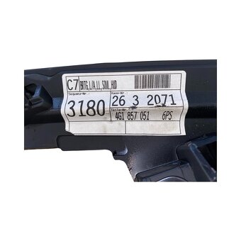 Lišta palubky 4G1857051 černá 6PS Audi A6 4G C7 r.v. 2014 - 3