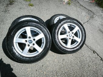 ALU kola 5x112R15 + letní pneu, Octavia II - 3