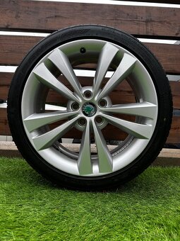 Alu kola 5x112 R18 s letním pneu (neo) - 3