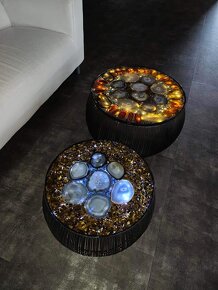 designové stolky - minerály - 3