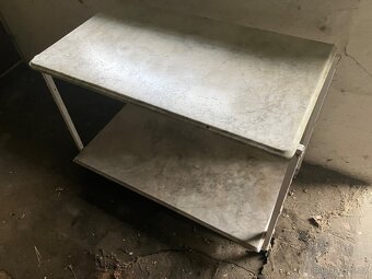 Stůl s mramorem pod TV nebo balkon, zahradu - 3