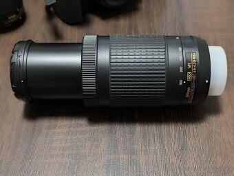 Nikon D3400 + 18-55 mm af-p vr + 70-300 mm af-p vr - 3
